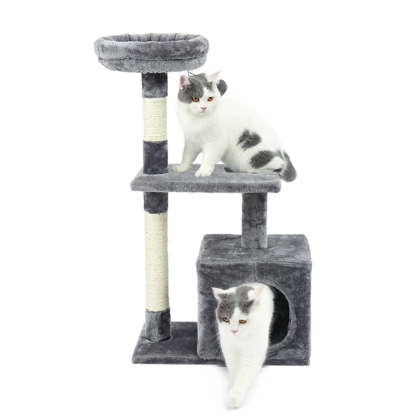 PAWZ Road Cat Tree Tower With Sisal Scratching Post