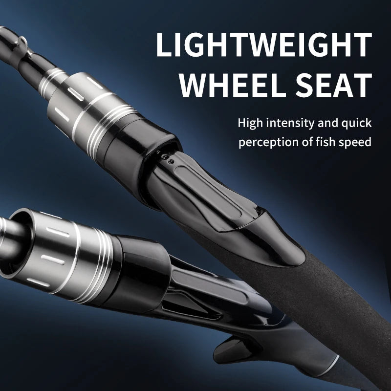 J-BARZILLA Fishing Rod Fast-Action Carbon