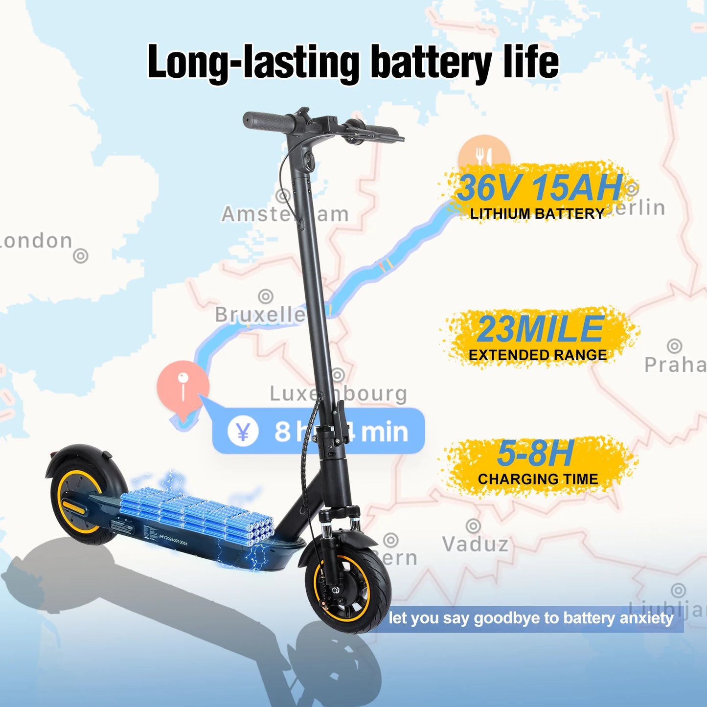 FREEBOY Foldable Electric Scooter 500W Motor