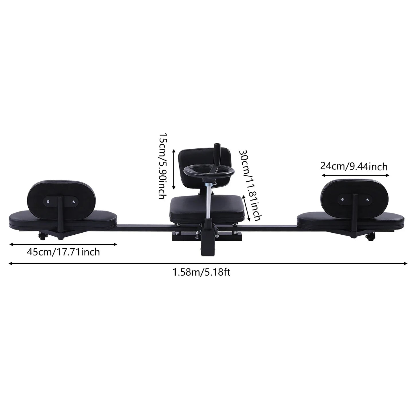 Hign-concerned Leg Stretcher 3 Bar Stretching Machine For Flexibility
