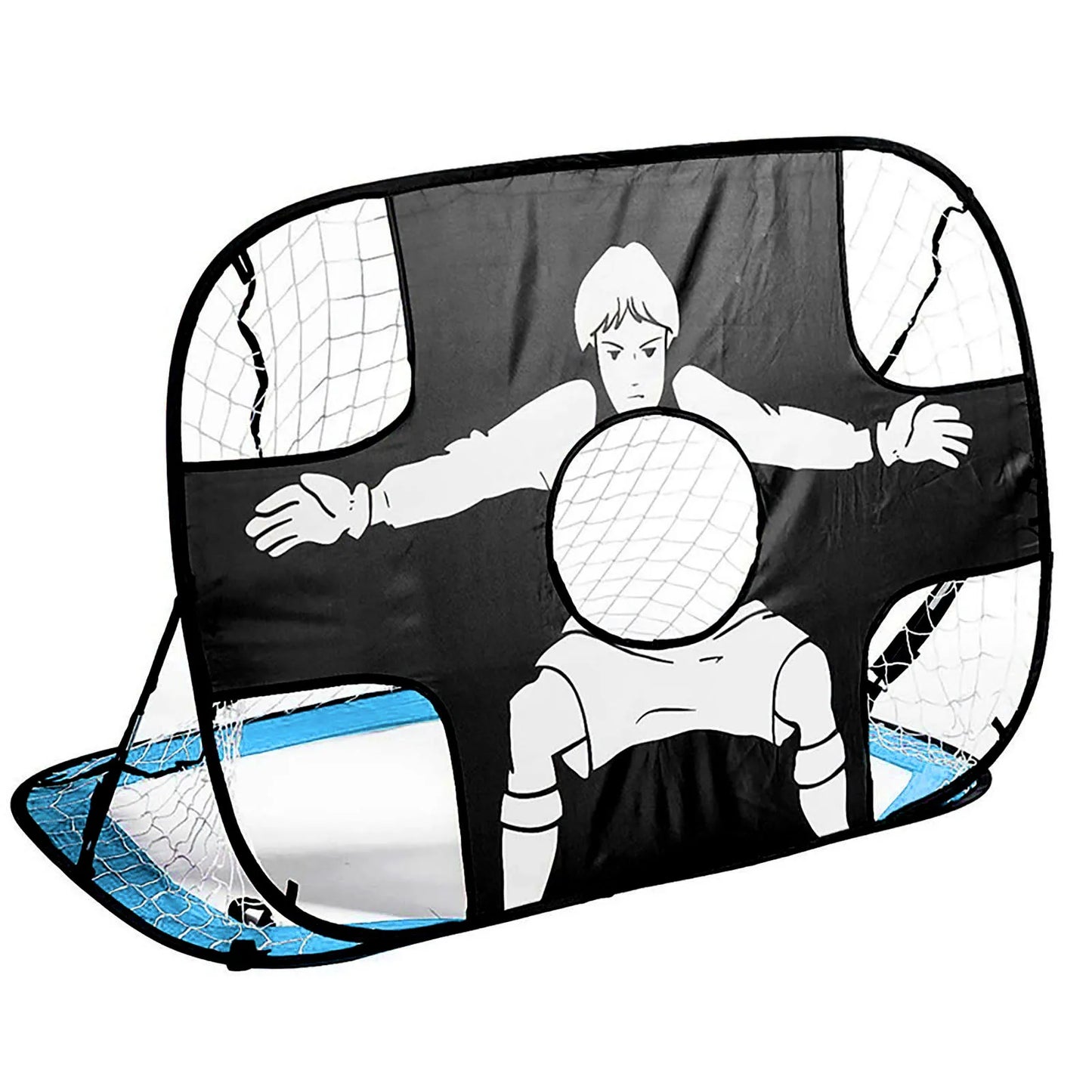 Derivative Pop Up Soccer Net Portable Foldable Polyester Goal