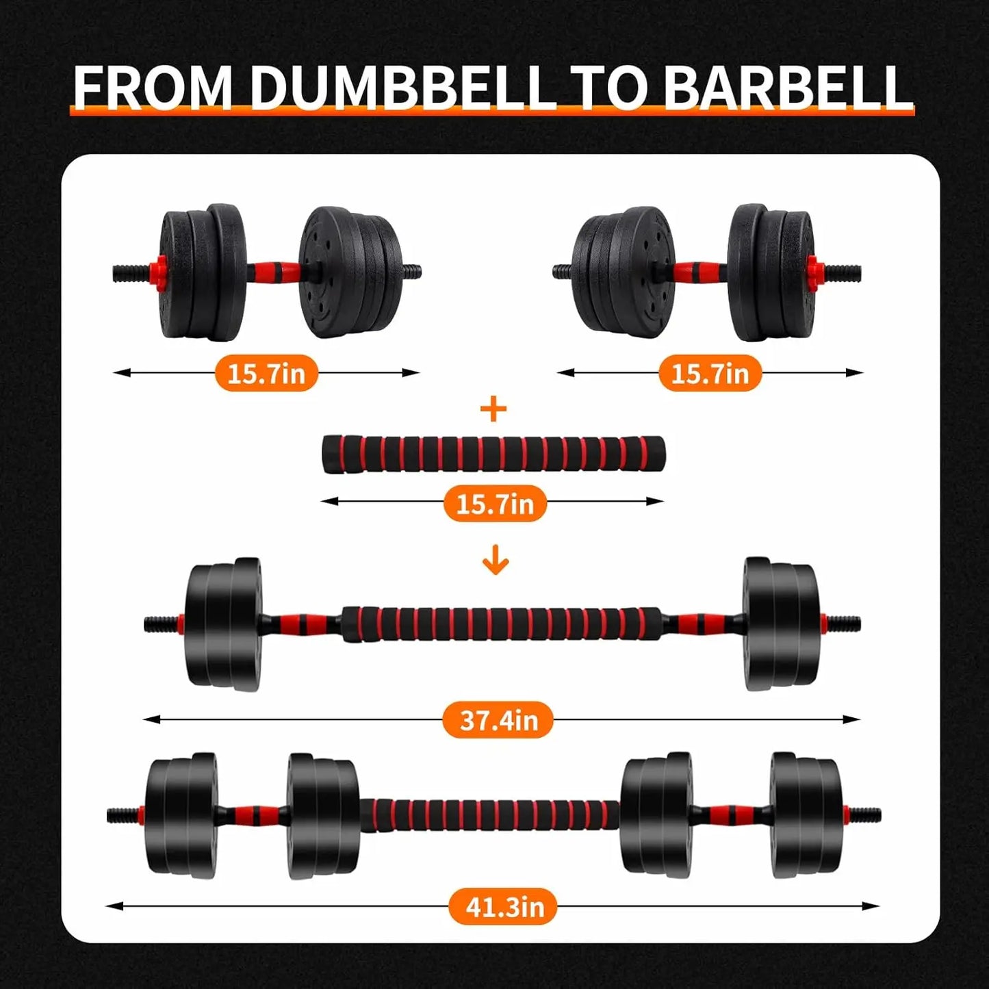 Dumbbell Set With Anti Slip Grip For Home Gym Strength