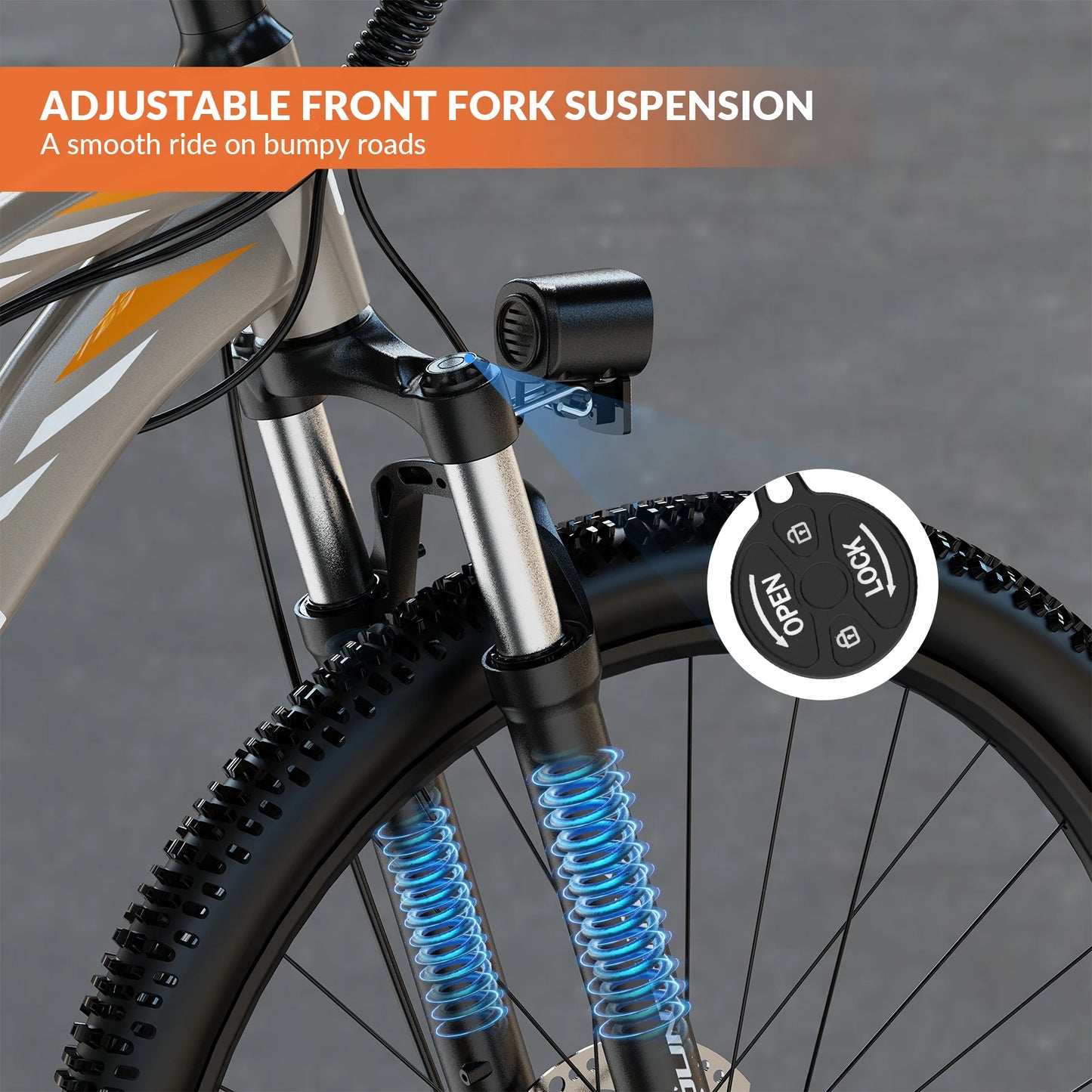 5TH WHEEL AB17 Electric Bike With 700W Peak Motor 23MPH