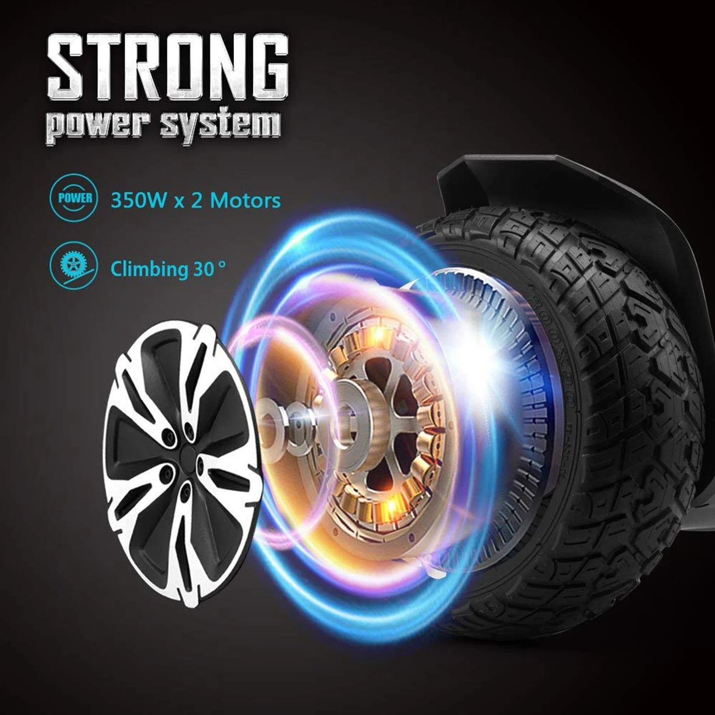 Hoverboard All-Terrain UL2272 Certified Self-Balancing Scooter