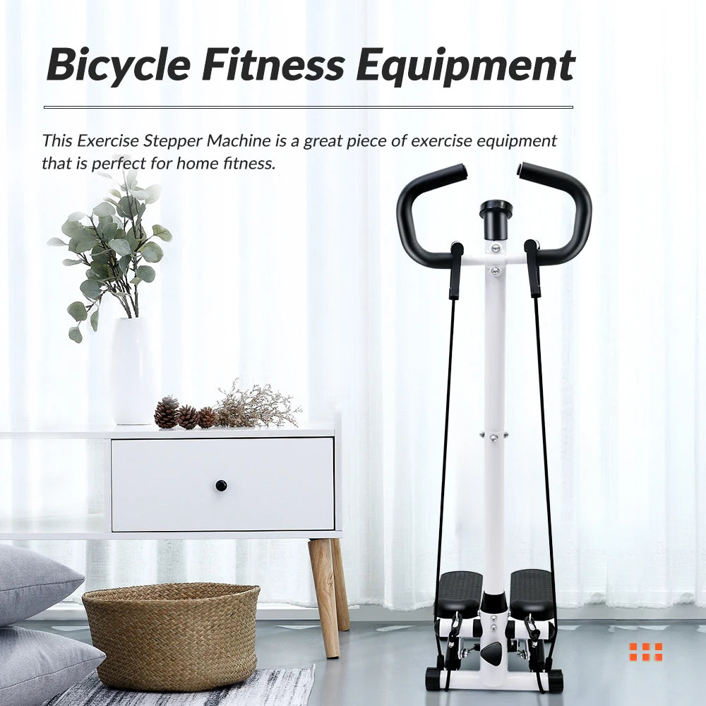 Decoration Exercise Stepper With LCD Monitor And Resistance Bands
