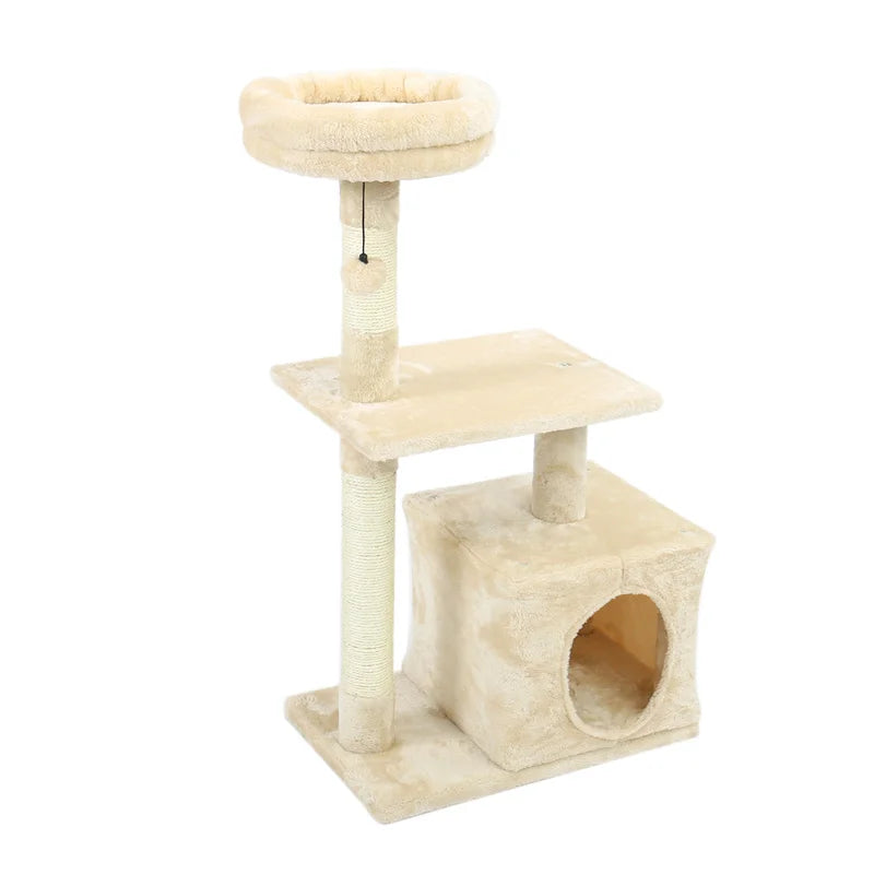 PAWZ Road Cat Tree Tower With Sisal Scratching Post