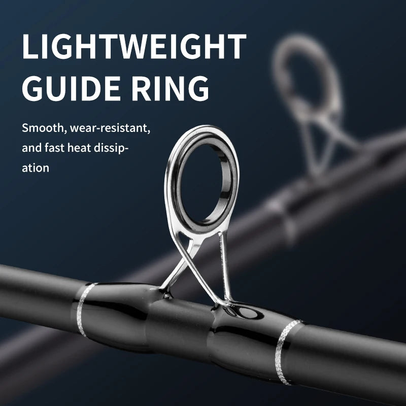 J-BARZILLA Fishing Rod Fast-Action Carbon