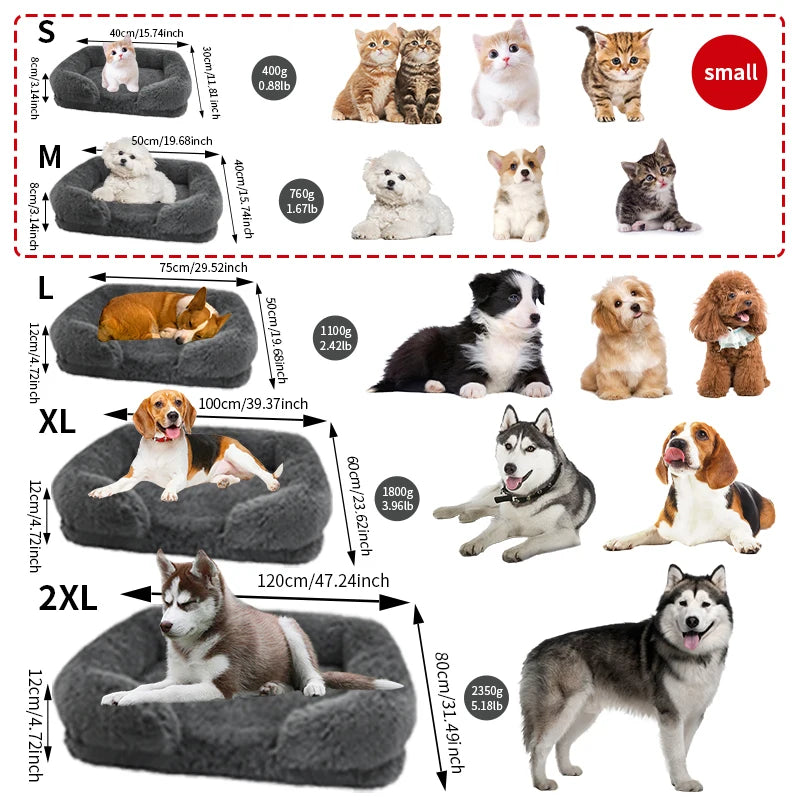 Jiangsu Orthopedic Dog Bed Thickened Egg Foam Washable Cover