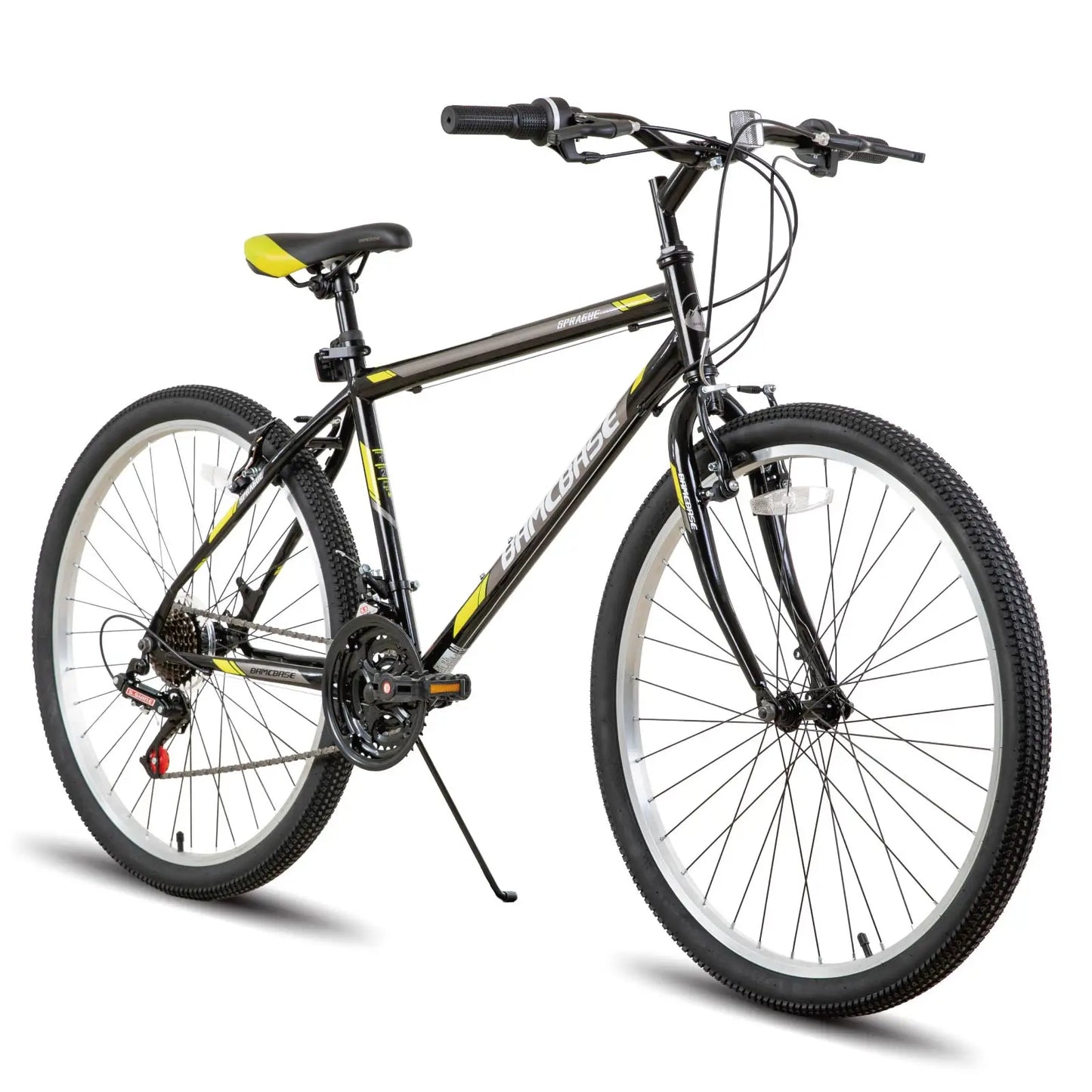 JoyStar Mountain Bike 21 Speed Sports Alloy Steel Frame Adult