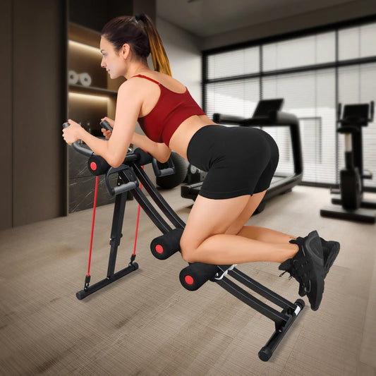 GIKPAL Ab Machine Foldable With LCD Display For Core Training