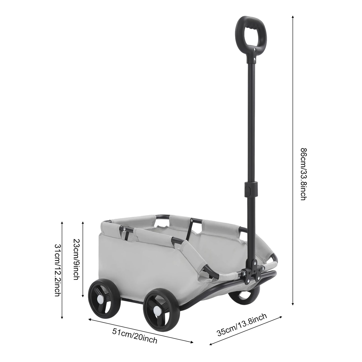 Pet Stroller 360° Rotating Travel Carrier For Pets
