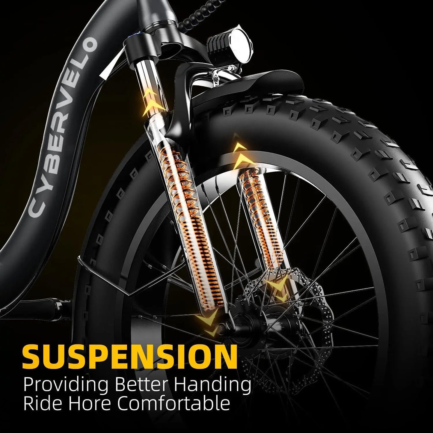 CYBERVELO Electric Bike Removable Battery 1000W MARS700