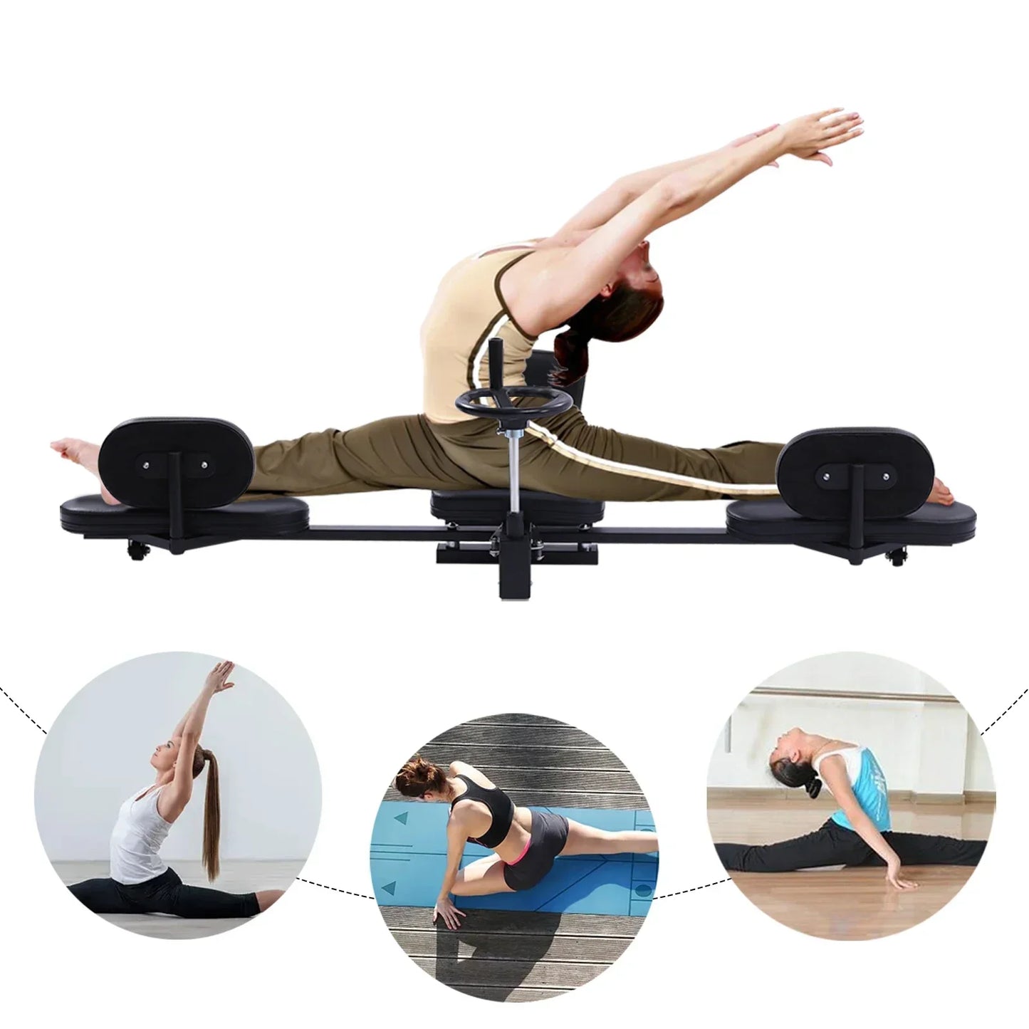 Hign-concerned Leg Stretcher 3 Bar Stretching Machine For Flexibility
