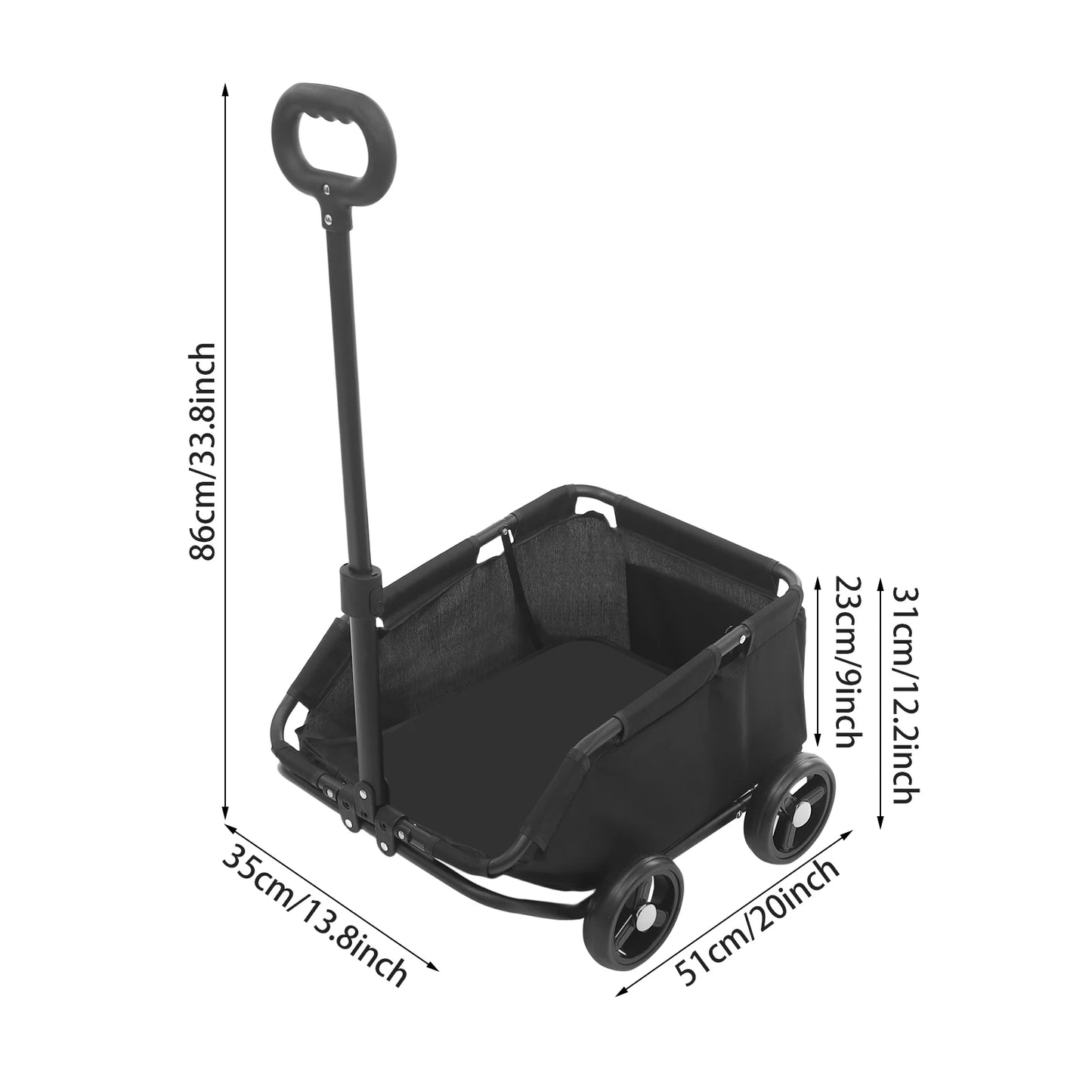 Pet Stroller 360° Rotating Travel Carrier For Pets