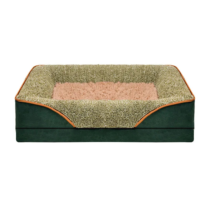 Pet Bed Coral Fleece For Dogs And Cats Lounge Comfort