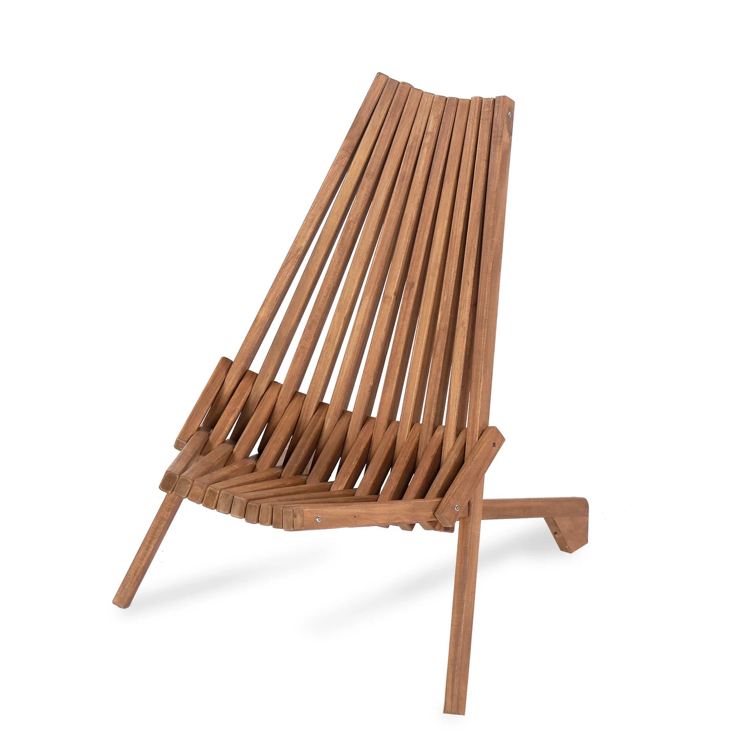 Hign-concerned Wood Folding Chair Outdoor Low Profile Acacia Wood