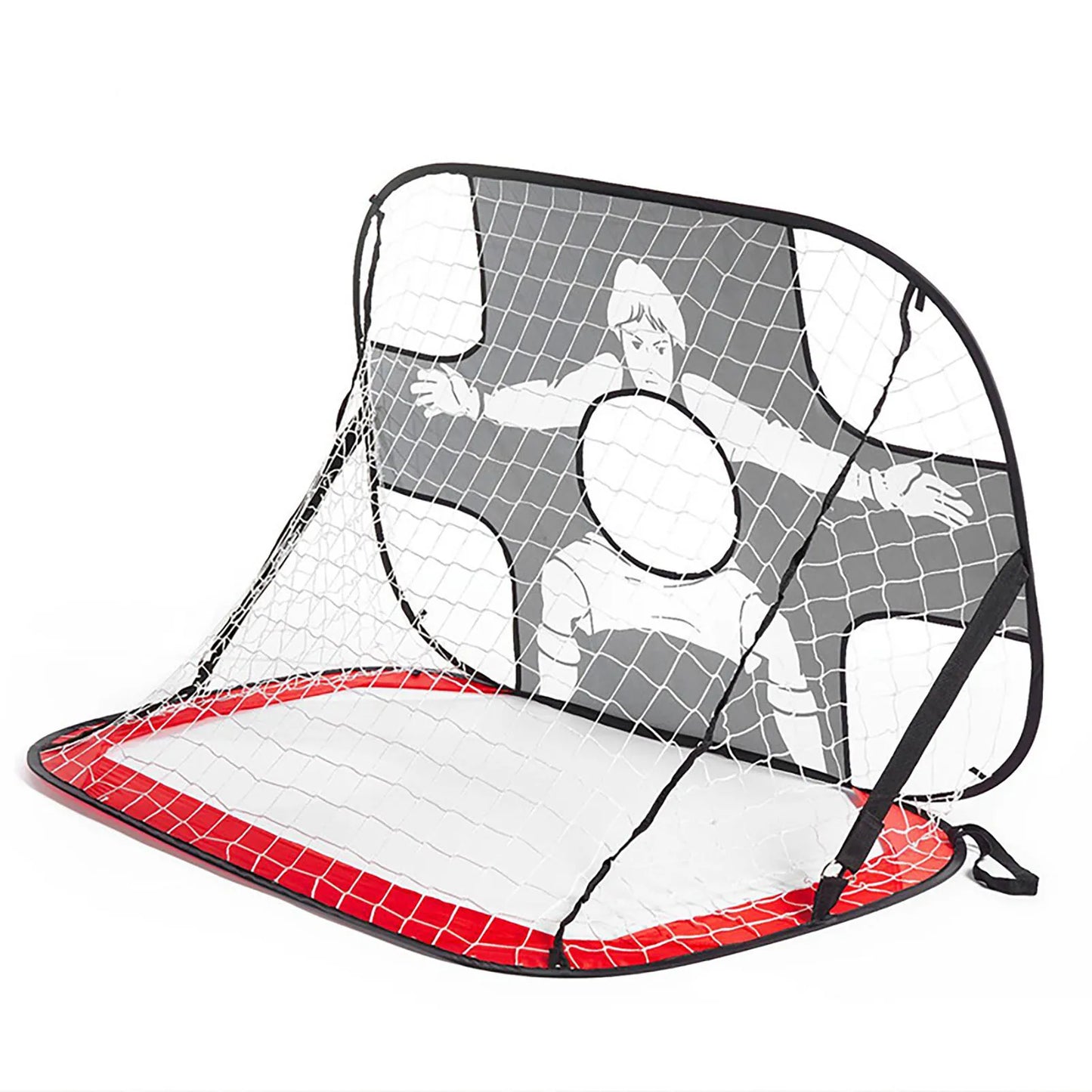 Derivative Pop Up Soccer Net Portable Foldable Polyester Goal