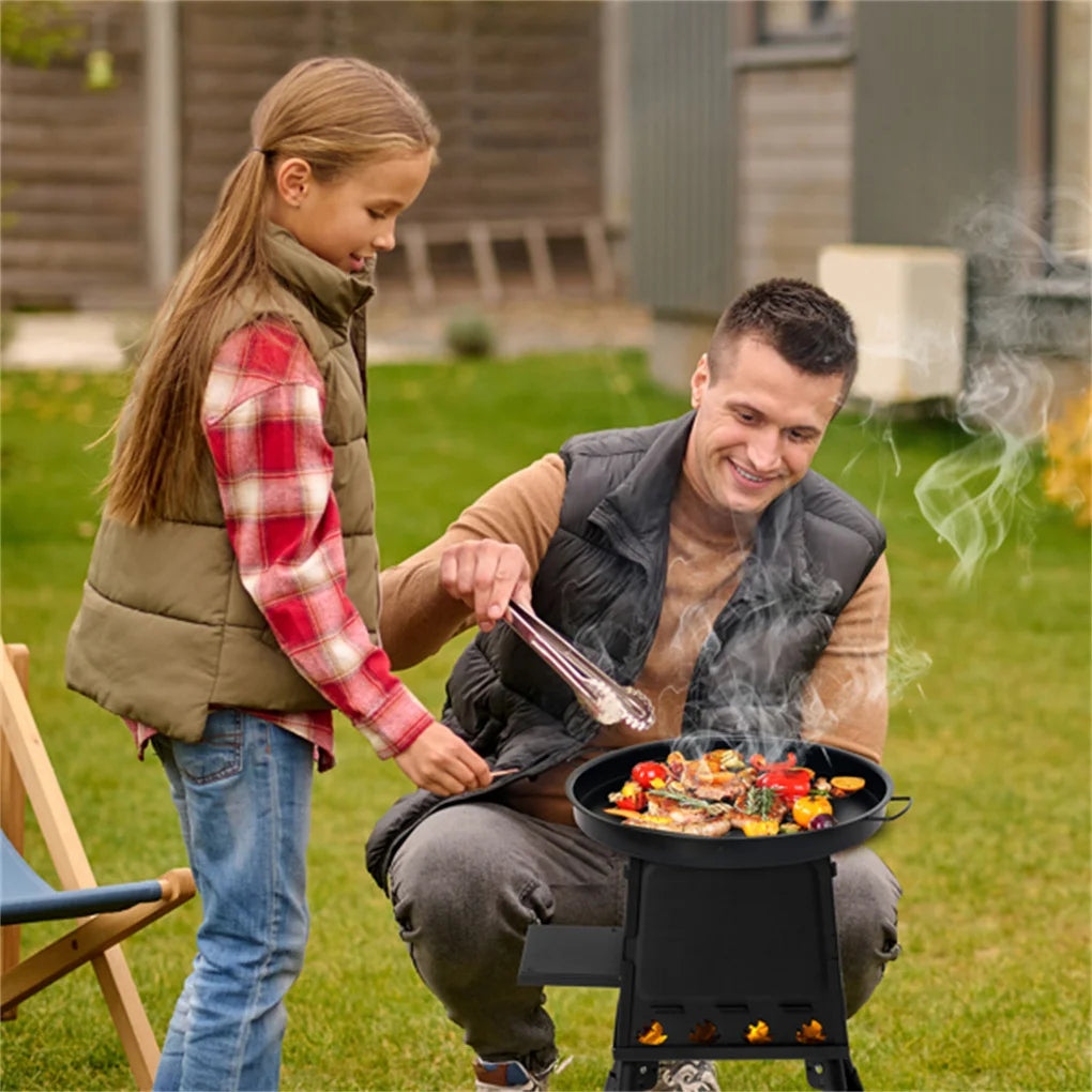 Camp Stove Windproof Portable Wood Burner For Outdoor Campfires