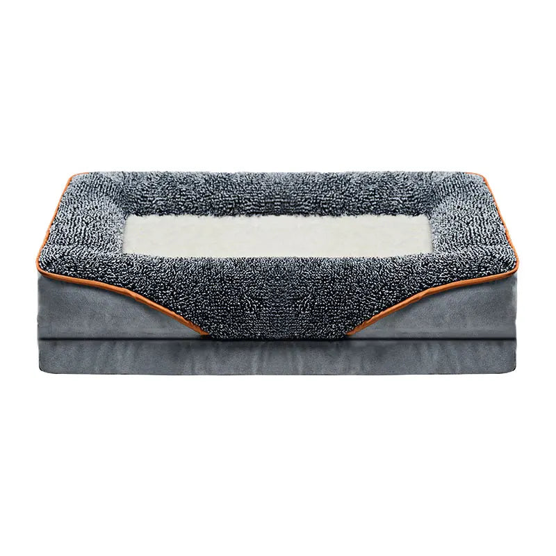 Pet Bed Coral Fleece For Dogs And Cats Lounge Comfort