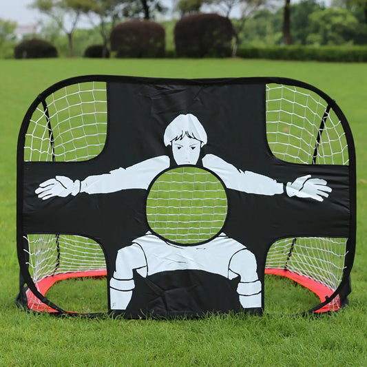 Derivative Pop Up Soccer Net Portable Foldable Polyester Goal