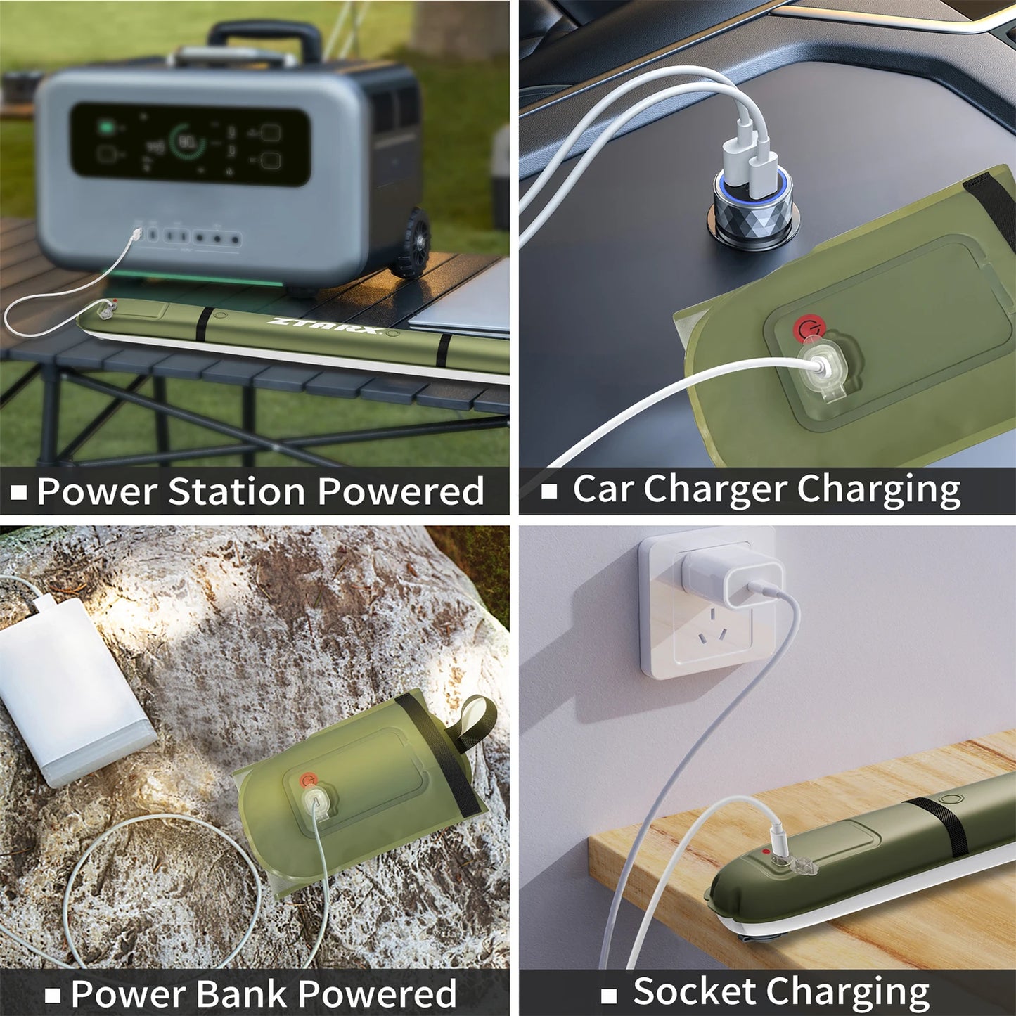 SELORSS Camping Light Waterproof LED Tent Lamp For Outdoors