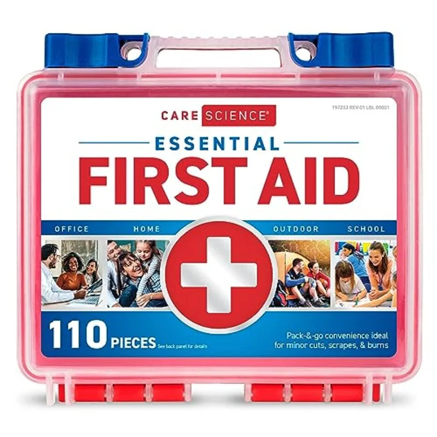 Hign-concerned First Aid Kit 110-Piece Professional Use Set