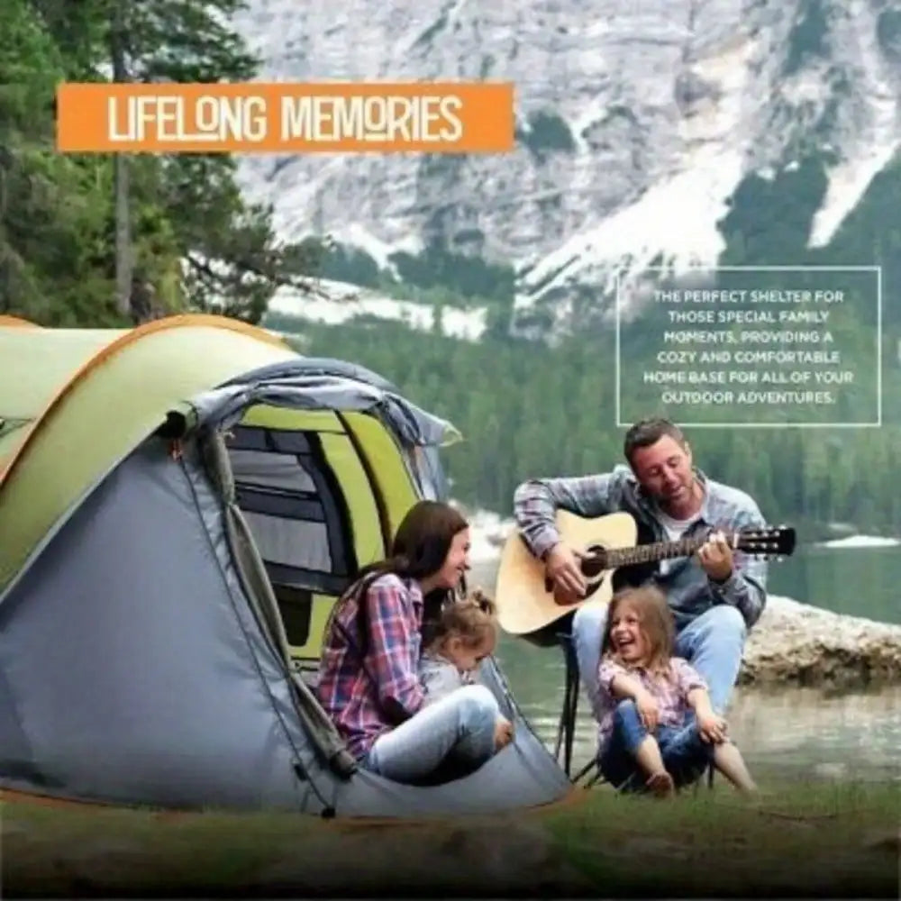 Building Camping Tent Quick Pop Up Shelter For Outdoors