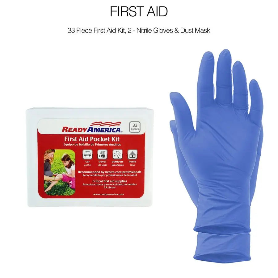 XMSJ Deluxe 72 Hour Emergency Kit Backpack With First Aid