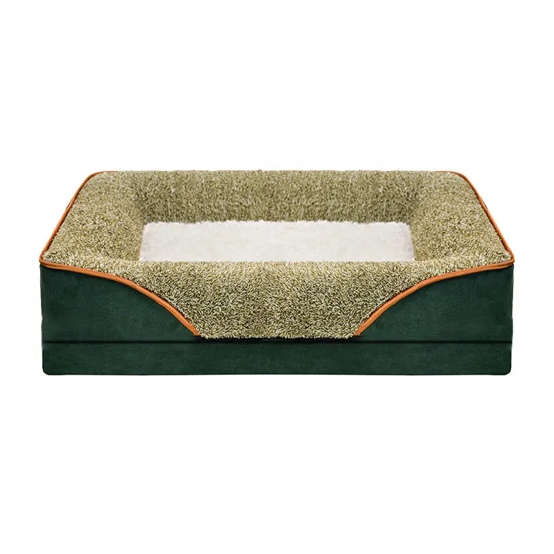 Pet Bed Coral Fleece For Dogs And Cats Lounge Comfort