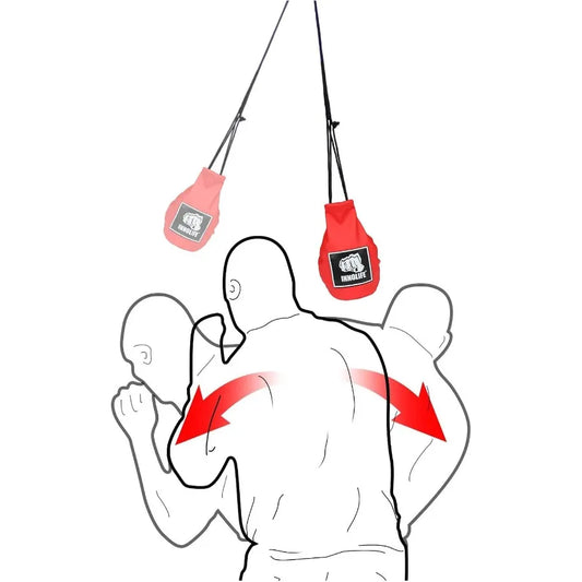 Hign-concerned Boxing Slip Bag Leather Reflex Training Equipment