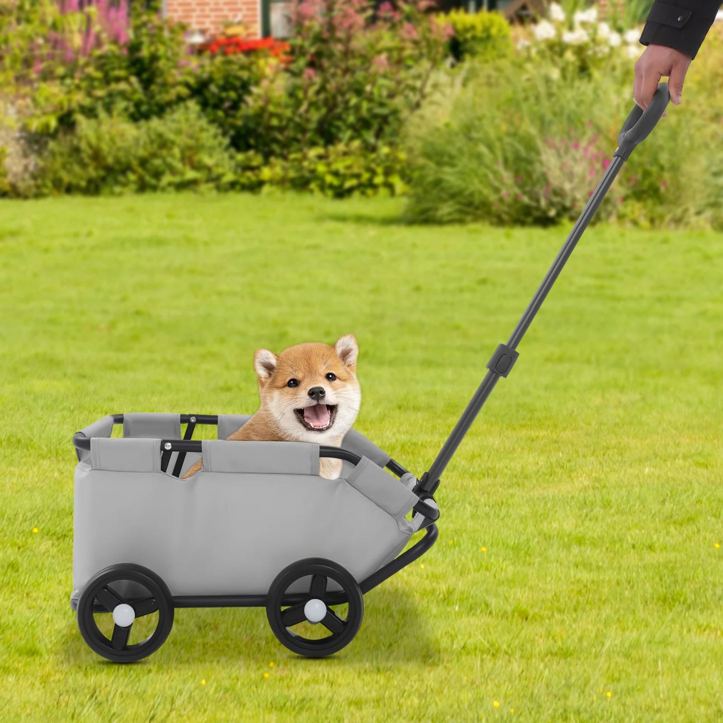 Pet Stroller 360° Rotating Travel Carrier For Pets