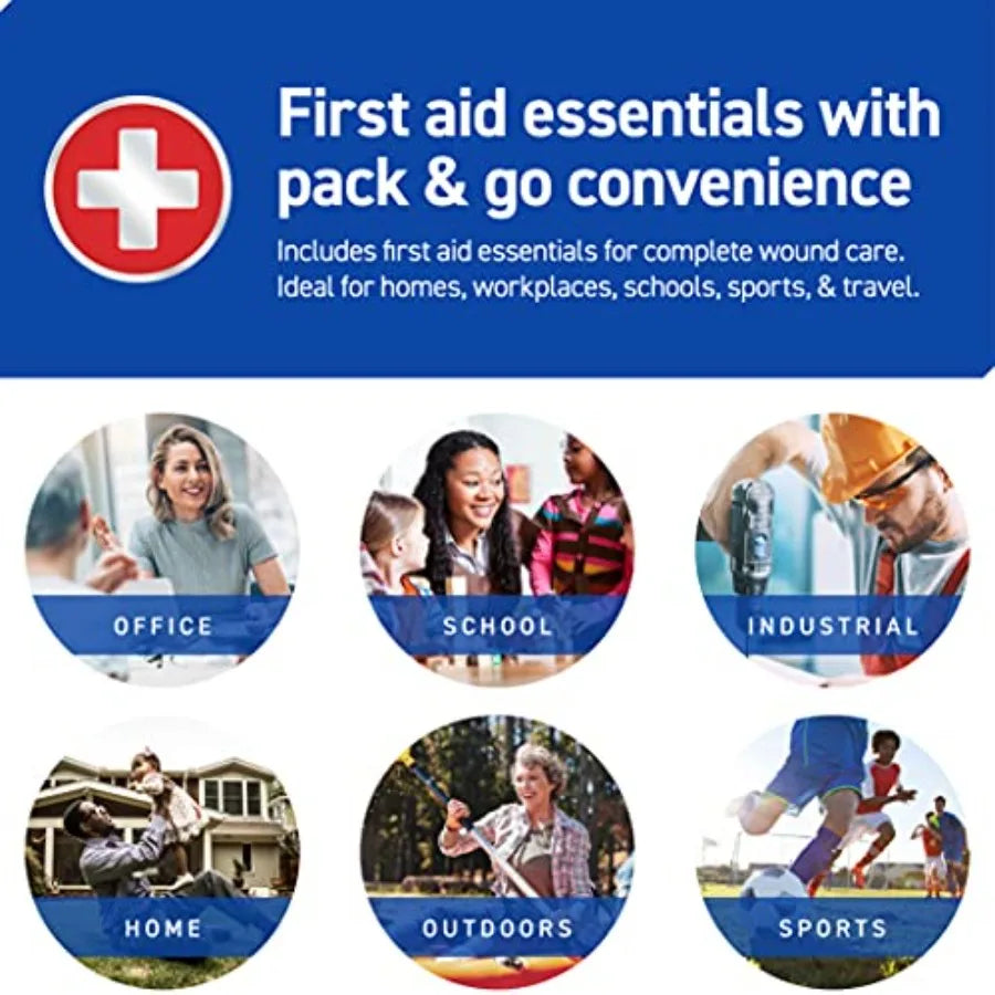 Hign-concerned First Aid Kit 110-Piece Professional Use Set