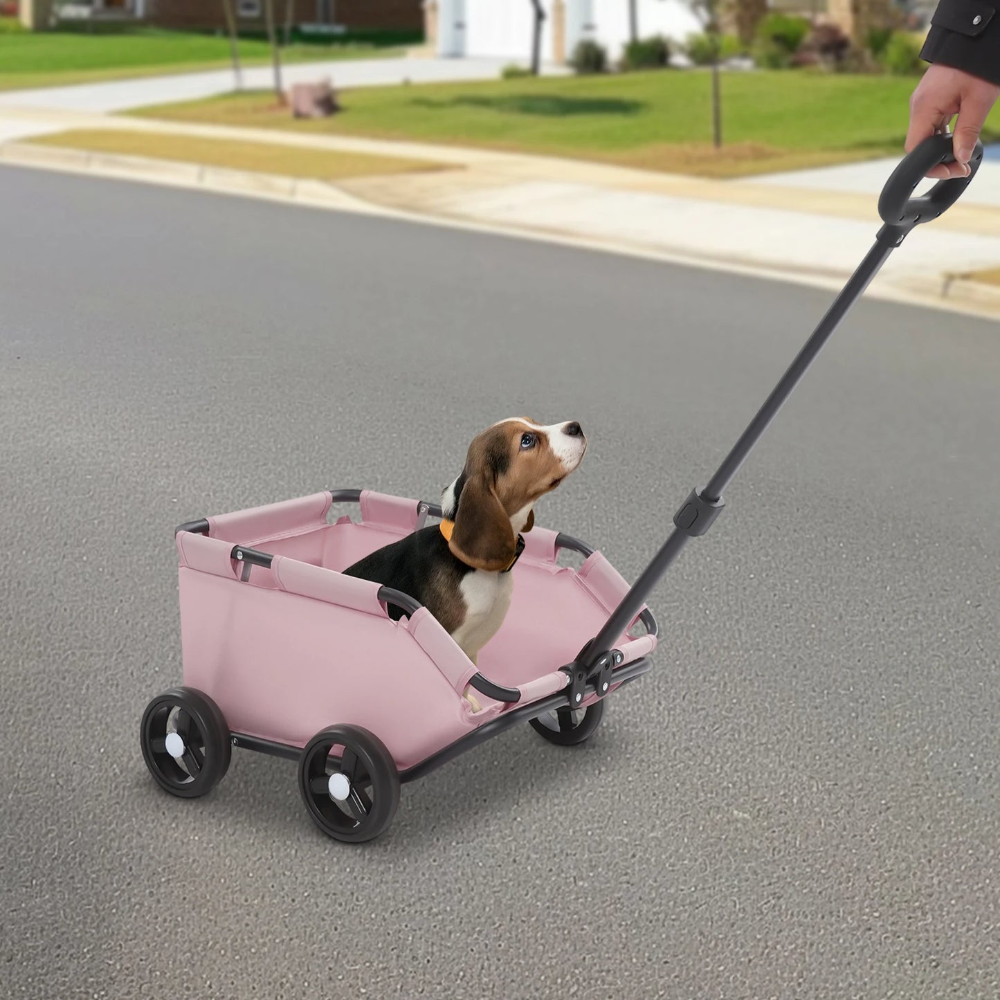 Pet Stroller 360° Rotating Travel Carrier For Pets