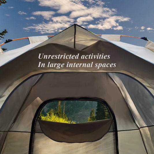 Pakicetus Outdoor Tent Automatic Rainproof Quick-Opening Two-Door