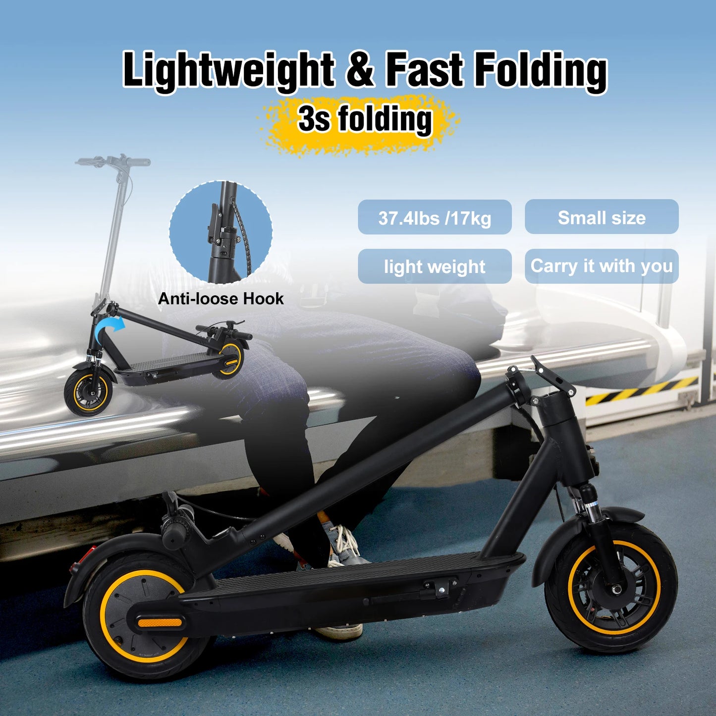 FREEBOY Foldable Electric Scooter 500W Motor