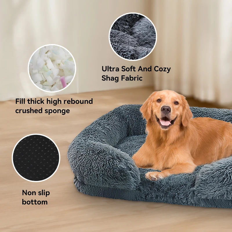 Jiangsu Orthopedic Dog Bed Thickened Egg Foam Washable Cover