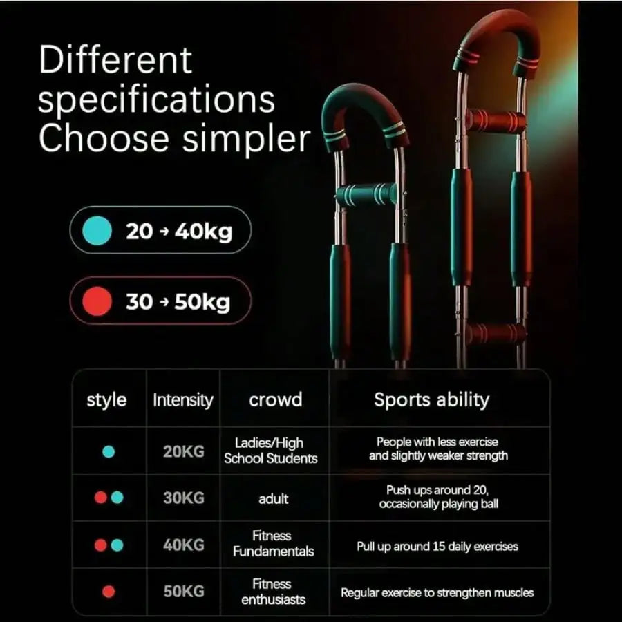 DIAMRI Adjustable Shaker Twister Arm Trainer for Chest and Forearms