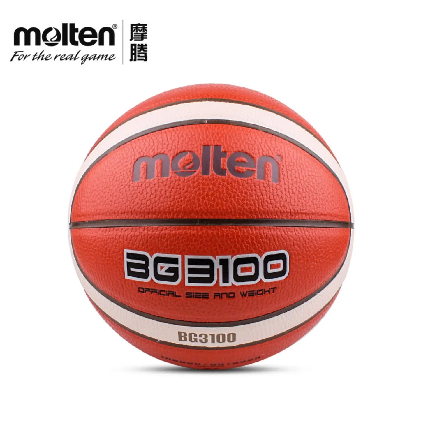 Molten Basketball BG3100 Soft Touch PU Rubber Indoor Outdoor Ball