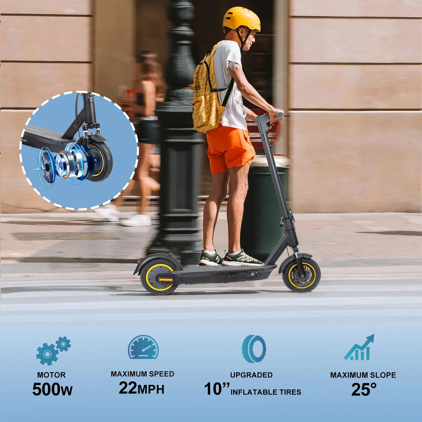 FREEBOY Foldable Electric Scooter 500W Motor