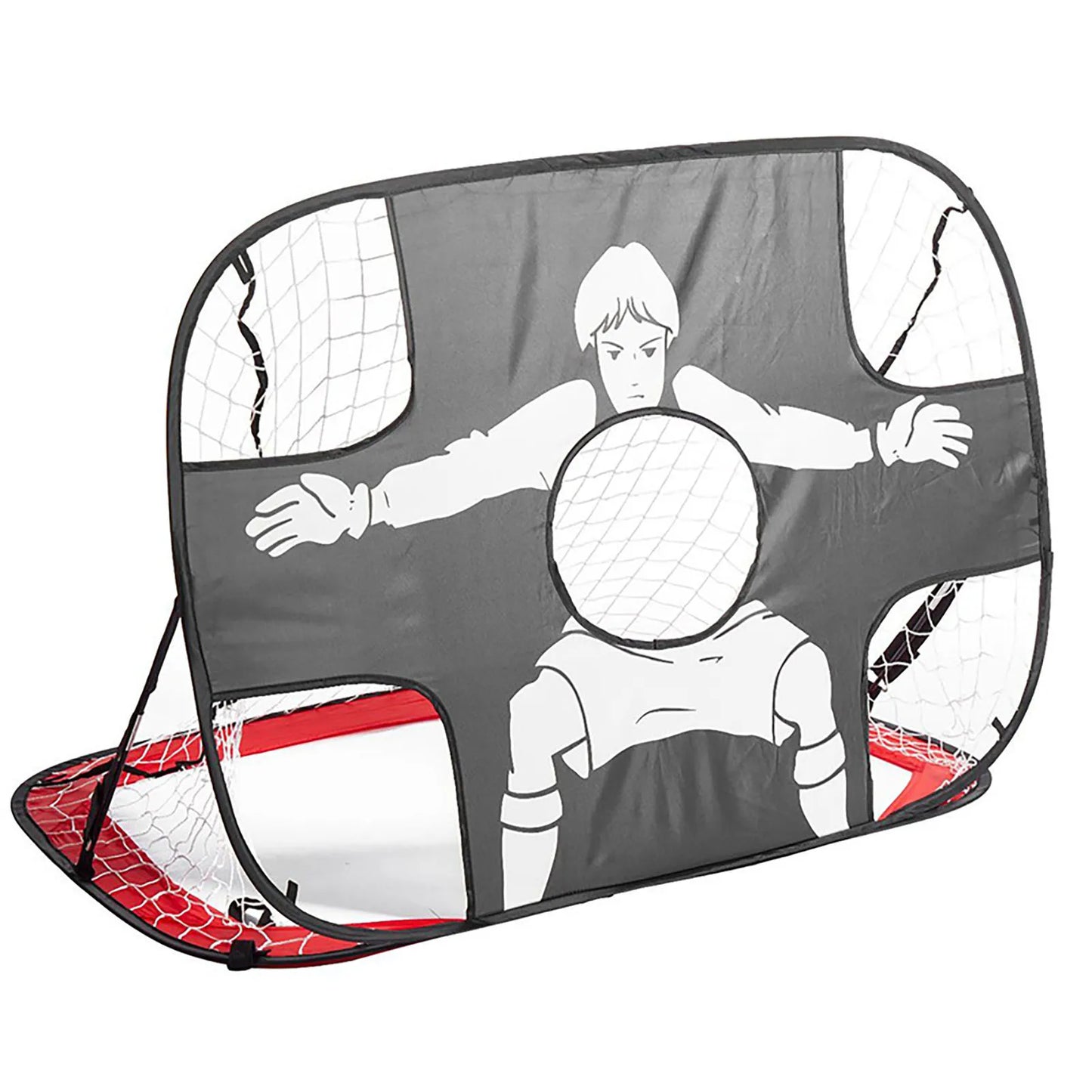Derivative Pop Up Soccer Net Portable Foldable Polyester Goal